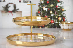 The Holidays 2 Tier Stand