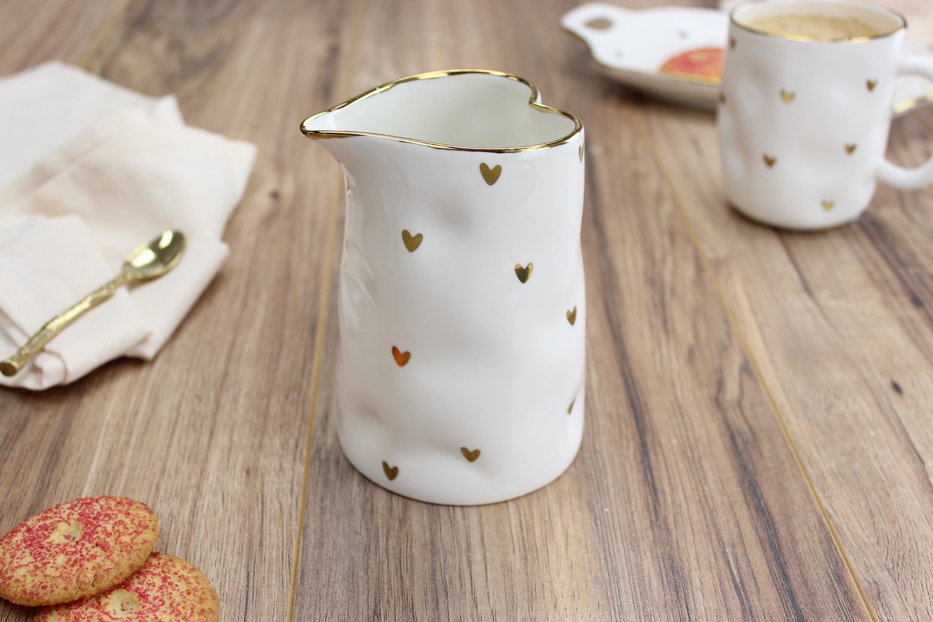 Heart To Heart Pitcher/creamer