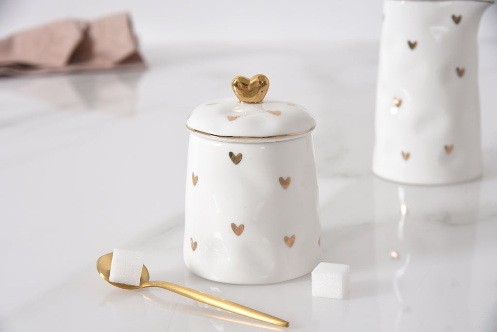 Sugar Bowl & Creamer Set