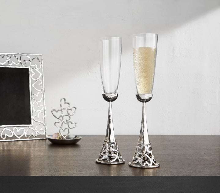 Heart Toasting Flute