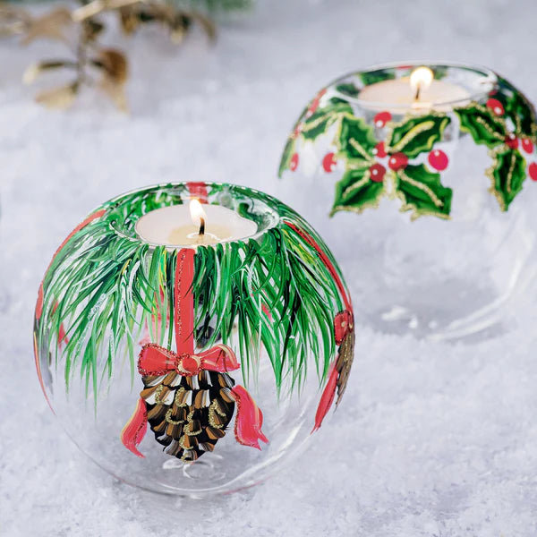 Illuminare Holiday Pinecones Votive
