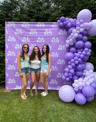 Custom Balloon Garland – Signature Color Pop Display