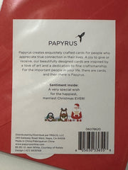 Santa, Reindeer, Penguin Christmas Greeting Card (Limited Quantities)