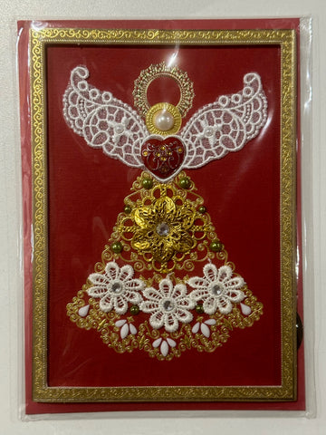 Angel Bell Christmas Greeting Card (Limited Quantities)