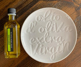 Olio D'Oliva Extra Virgin Dipping & Serving Plate