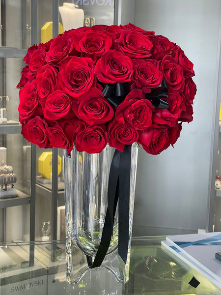 Timeless Rose Vase Arrangement