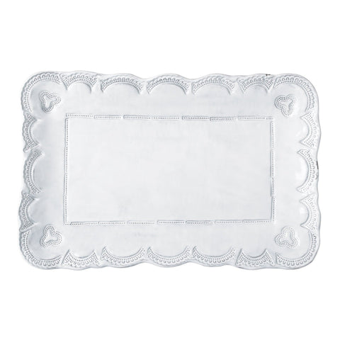 Incanto Lace Small Rectangular Platter