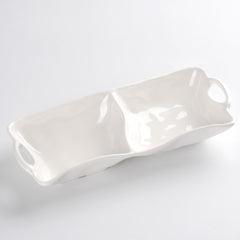 Ivy 2 Section Server – Shatterproof Melamine