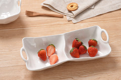 Ivy 2 Section Server – Shatterproof Melamine