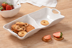 Ivy 2 Section Server – Shatterproof Melamine