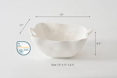Ivy Extra Large Bowl – Shatterproof Melamine