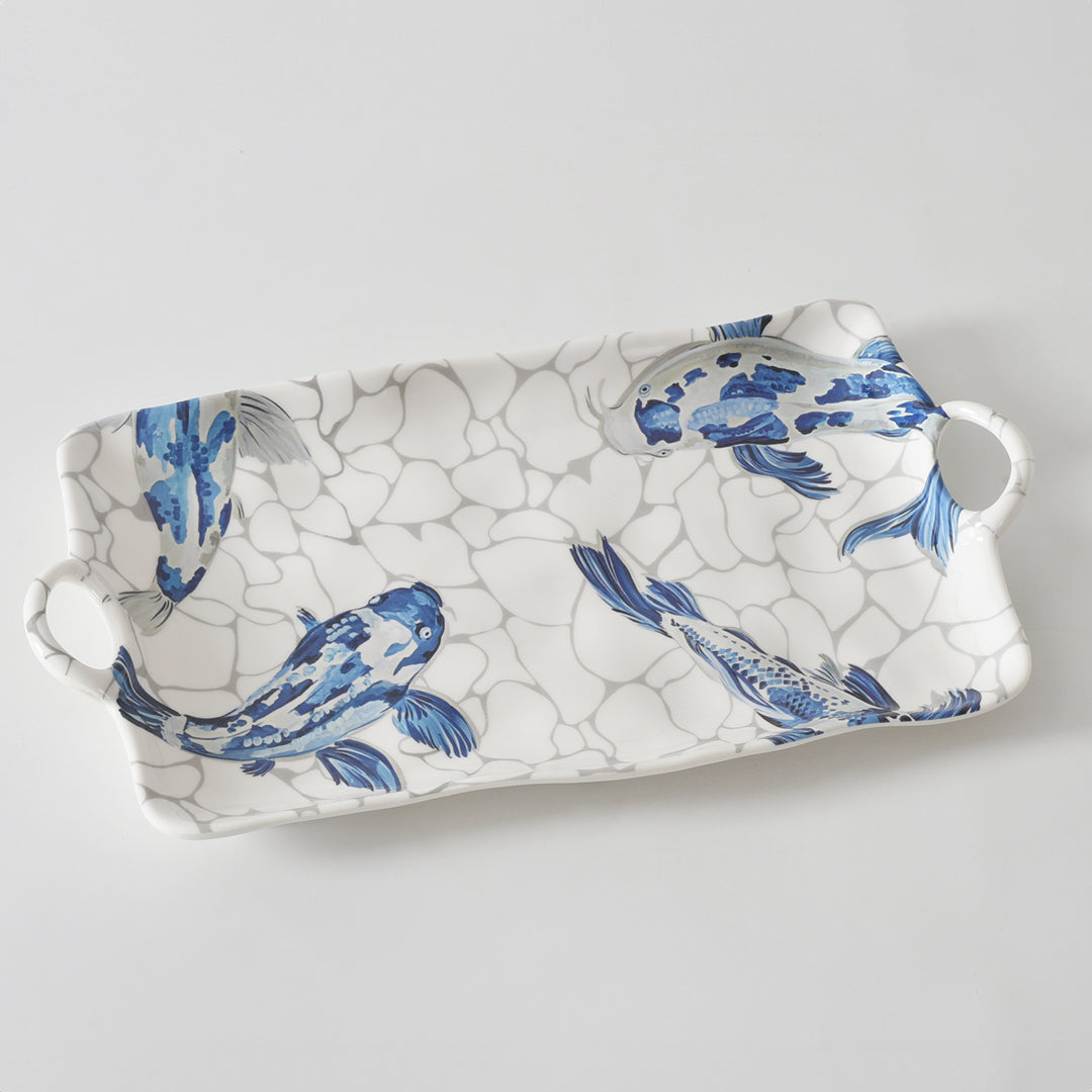 Koi Large Platter – Shatterproof Melamine