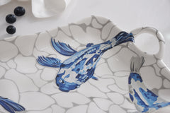Koi Large Platter – Shatterproof Melamine