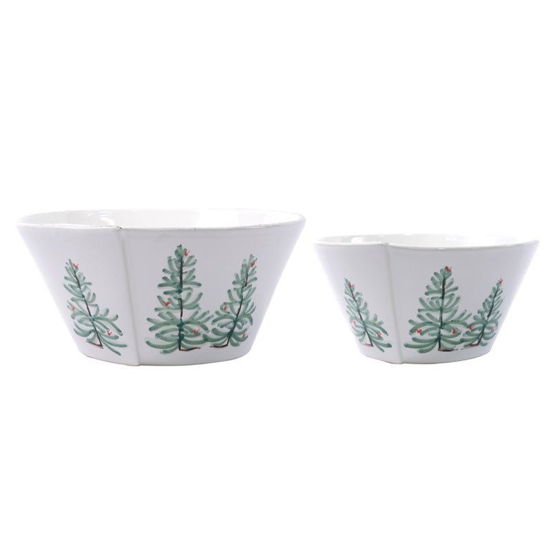 Lastra Holiday 2-piece Serving Bowls Set