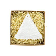 Lastra Holiday White Figural Ornament