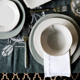 Lastra Dinner Plate, Gray
