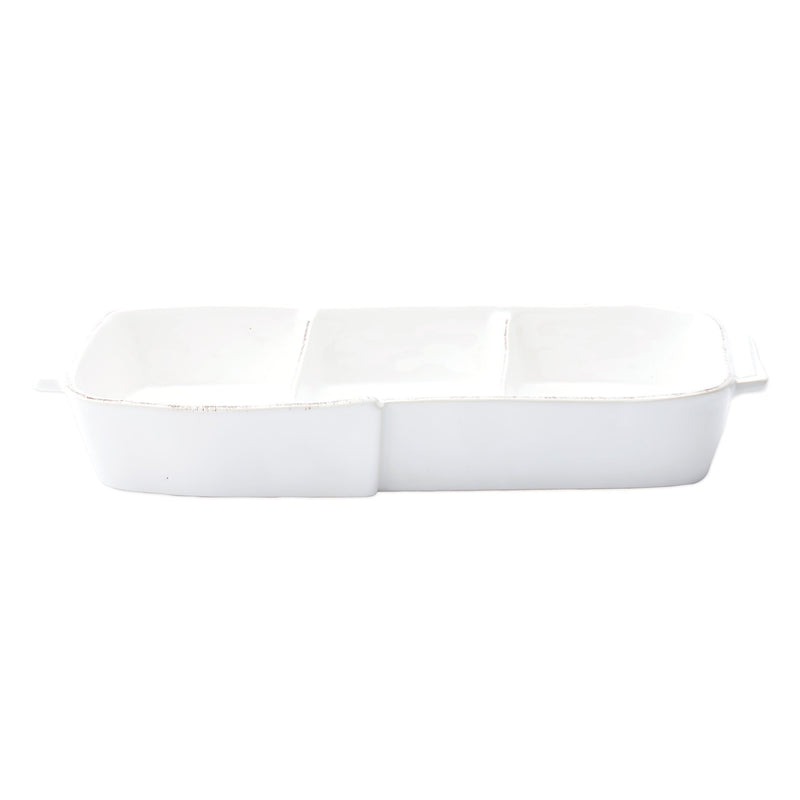 Lastra White Small Three Part Server