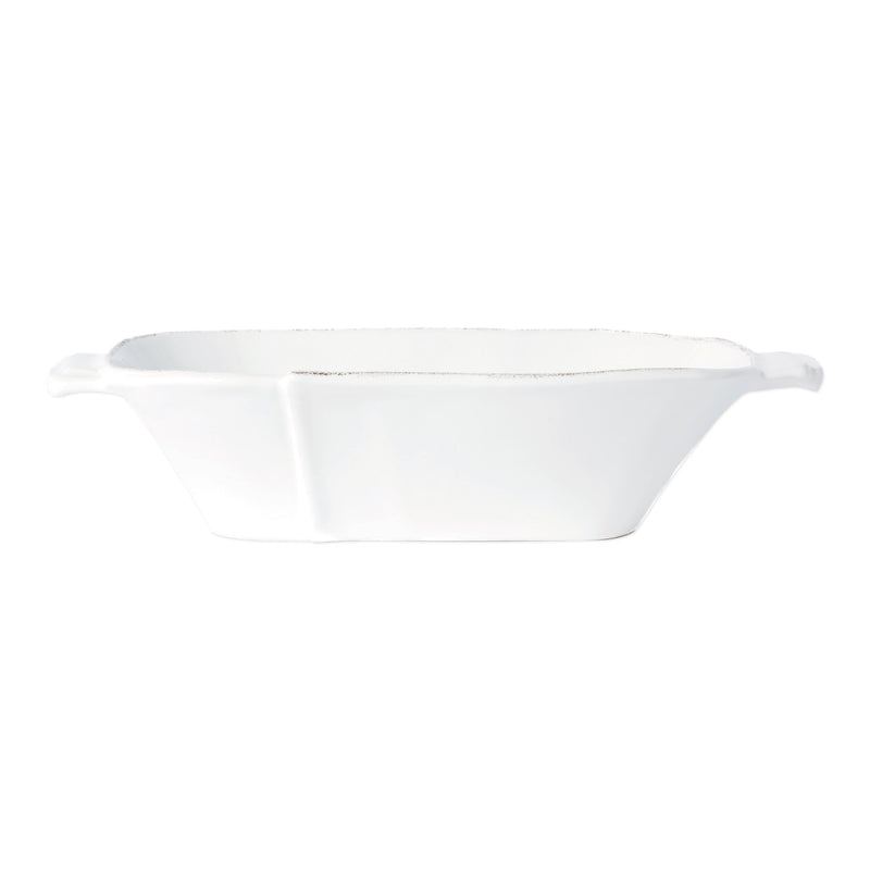 Lastra White Medium Oblong Au Gratin