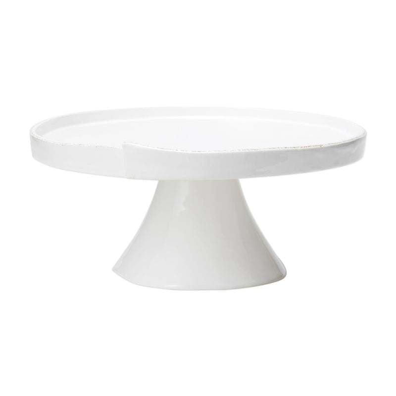 Lastra White Large Cake Stand