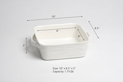 Le Blanc 8″ x 8″ Rectangular Baking Dish
