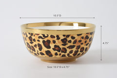 Animal Print Large Bowl