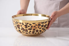 Animal Print Large Bowl
