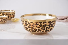 Animal Print Large Bowl