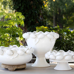 Limoni White Figural Centerpiece