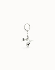 Tricycle Keychain - Silver