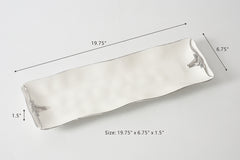 Longhorns Rectangular Serving Piece