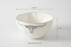 Longhorns Large Bowl