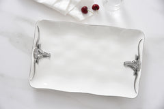 Longhorns Rectangular Tray