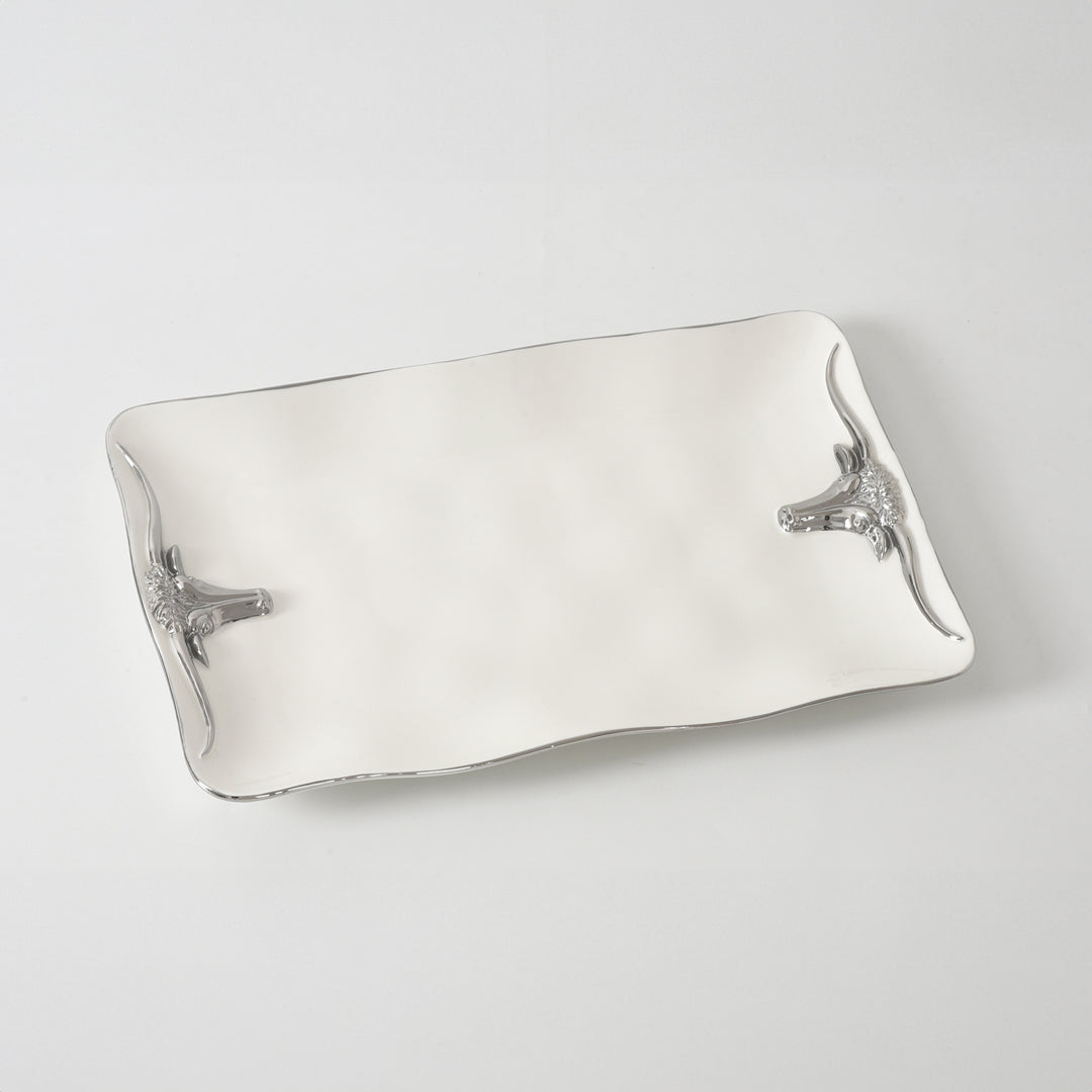 Longhorns Rectangular Tray
