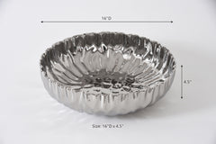 Mascali Argento Extra Large Shallow Bowl