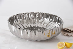 Mascali Argento Extra Large Shallow Bowl