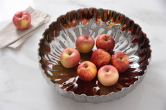 Mascali Argento Extra Large Shallow Bowl