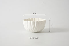 Mascali Bianca Round Cereal/Soup Bowl