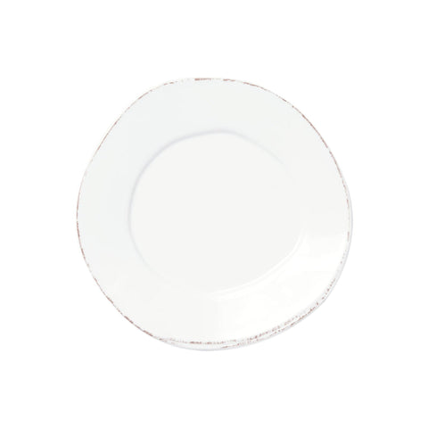 Melamine Lastra White Salad Plate