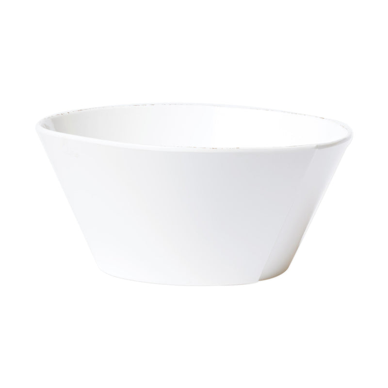 Melamine Lastra White Three-piece Place Setting