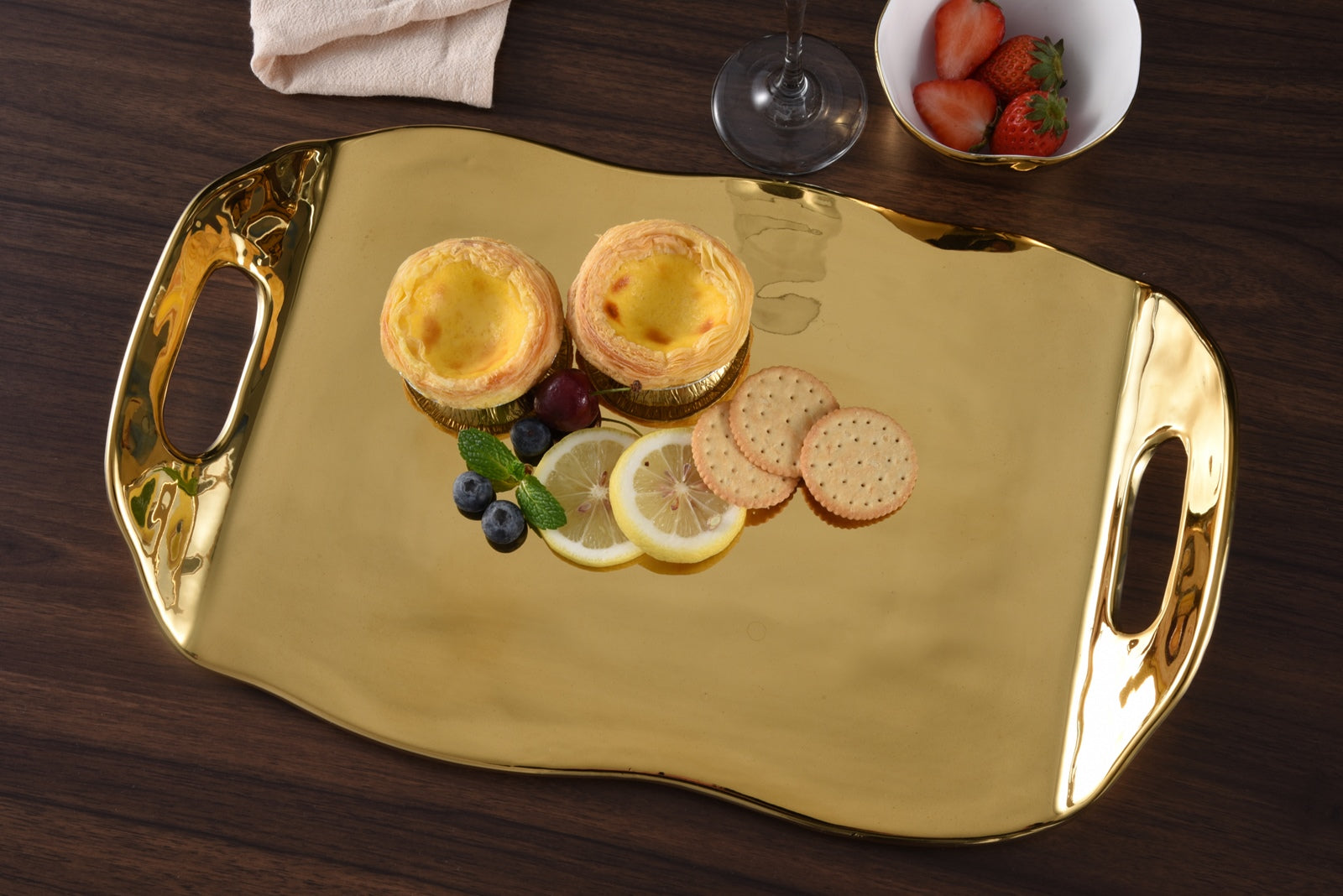 Moonlight Tray With Handles