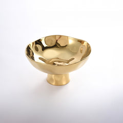 Monlight Footed Bowl - Gold