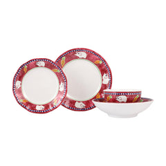 Melamine Campagna Porco Four-piece Place Setting