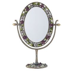 Sophie Oval Magnified Standing Mirror