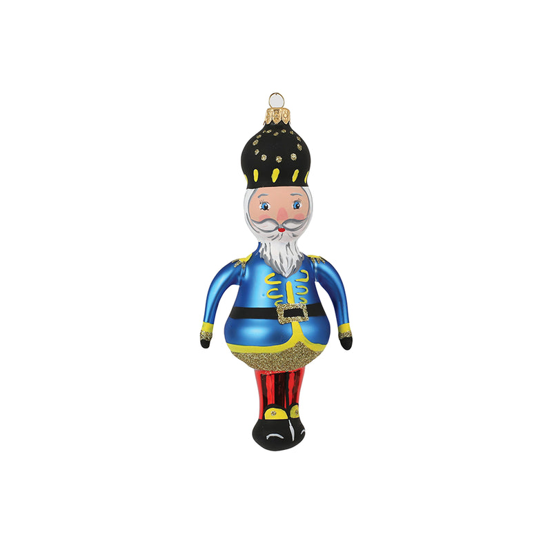 Nutcrackers Figural Blue Nutcracker Ornament