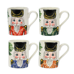 Nutcrackers Assorted Mugs - Set Of 4