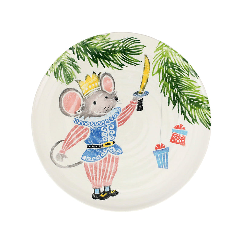 Nutcrackers Mouse King Round Platter