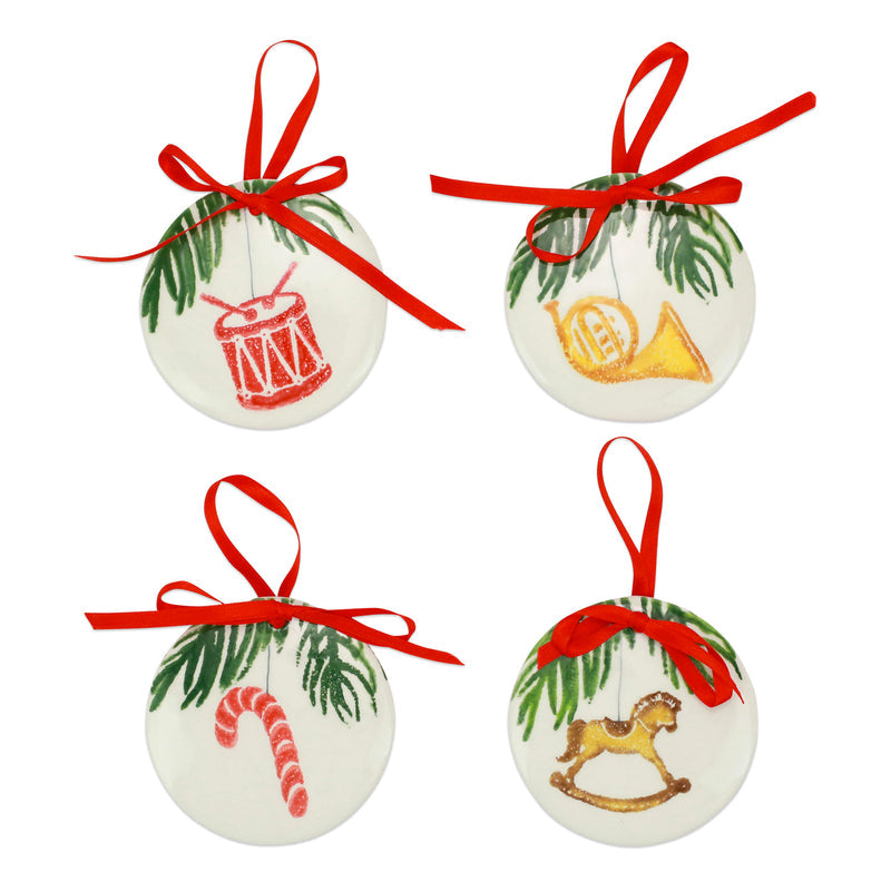 Nutcrackers Assorted Ornaments - Set Of 4