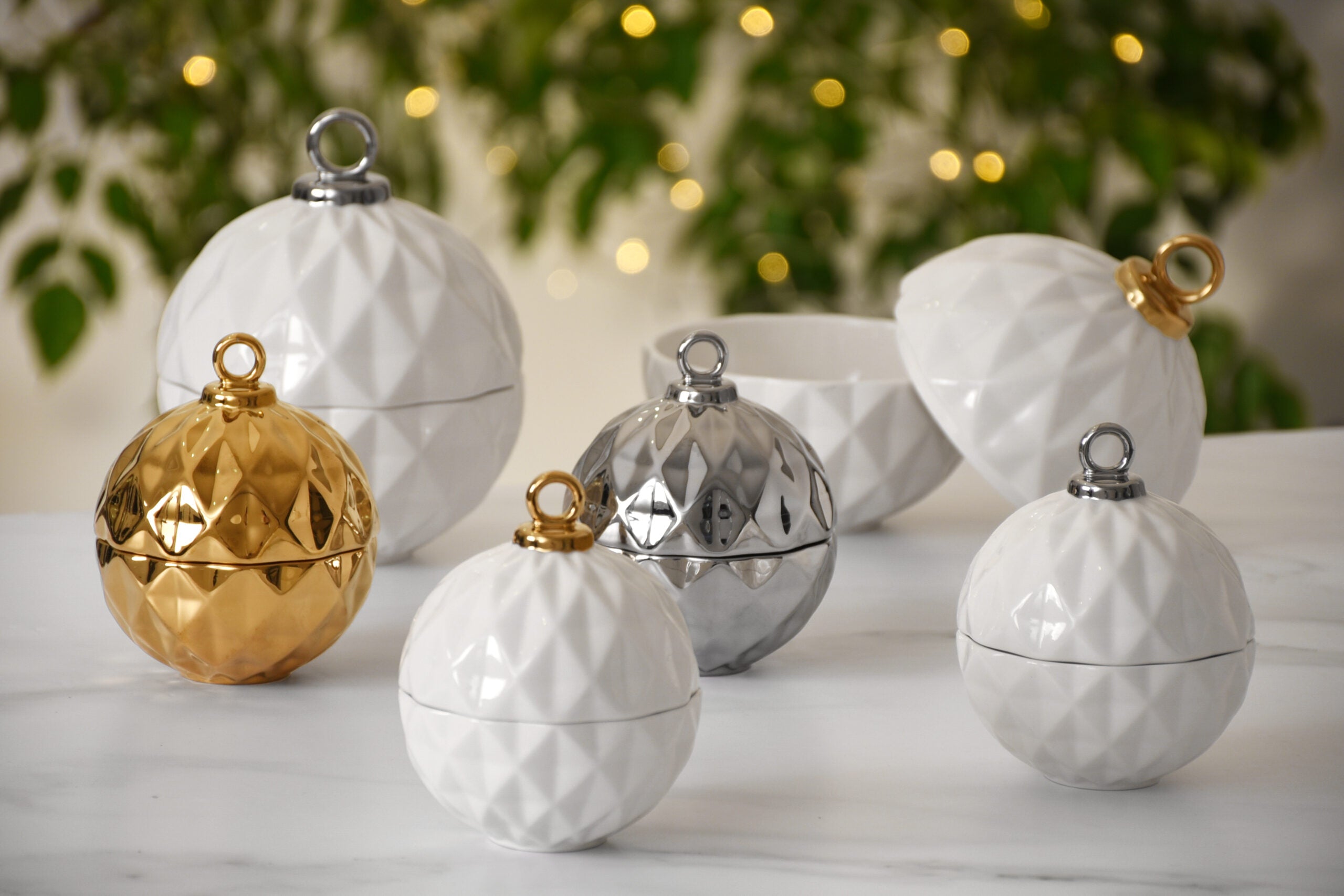 For The Holidays Large Ornament Bowl