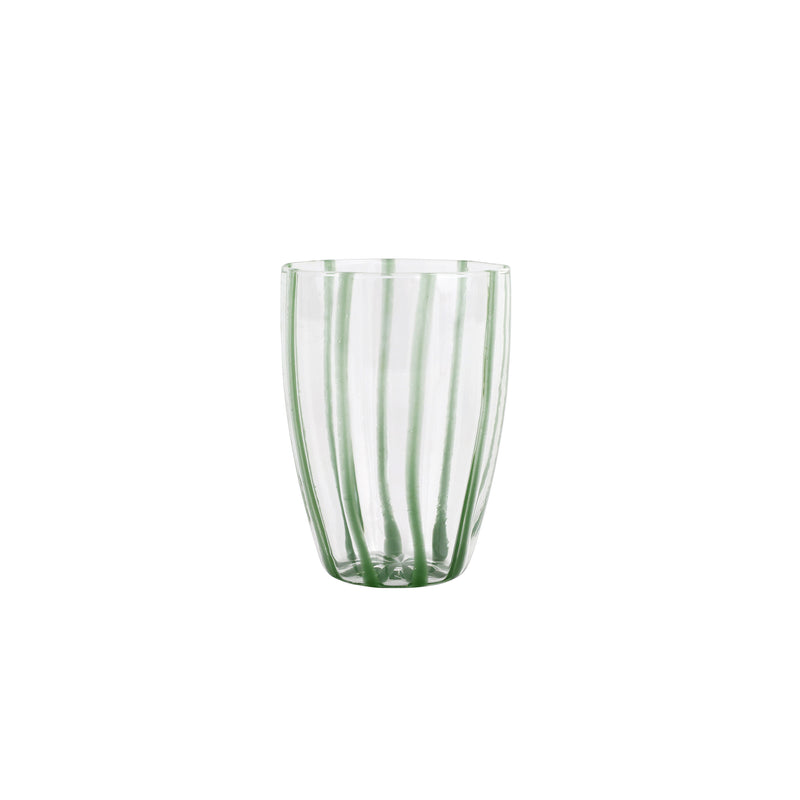 Nuovo Stripe Green Tall Tumbler