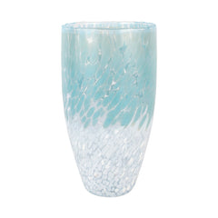 Nuvola Light Blue And White Tall Vase